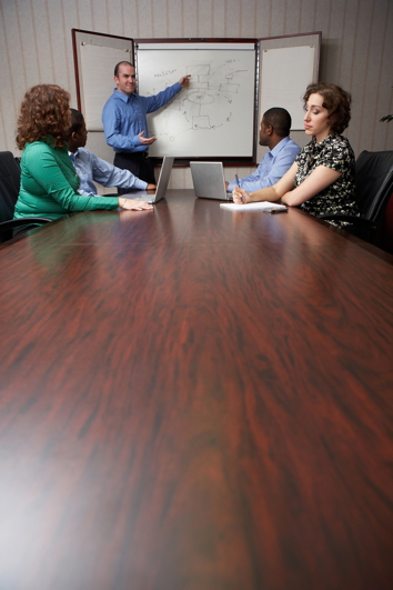 consulting1 Coworkers in a meeting